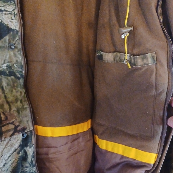 Mossy Oak Break-Up Infinity Camouflage Jacket Insulated Hooded Coat Size 2xlarge - Picture 5 of 6